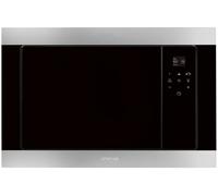 SMEG FMI320X2 Built-in Microwave with Grill - Stainless Steel, Stainless Steel