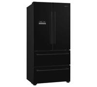 Smeg FQ55FNDE 84cm Two Door Two Drawer Fridge Freezer - Black