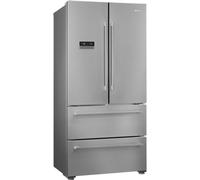 Smeg FQ55FXDF St-Steel French Style Fridge Freezer 84Cm