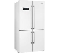 Smeg FQ60BDE White Freestanding American Style Fridge-Freezer