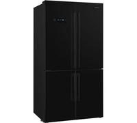 FQ60NDE Total No Frost American Style Fridge Freezer - Black