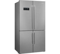 Smeg FQ60XDE Freestanding 70/30 American Style Fridge Freezer, Stainless Steel