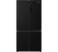 Smeg FQI60KD Frost Free American Fridge Freezer - Dark Inox - D Rated, Stainless Steel