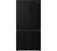 Smeg FQI60KD Frost Free American Fridge Freezer - Dark Inox - D Rated, Stainless Steel