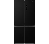 Smeg FQI60KD Frost Free American Fridge Freezer - Dark Inox - D Rated, Stainless Steel