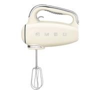 Smeg Hand Mixer 50’s Style Cream Electric Hand Mixer with Accessories HMF01CRUK