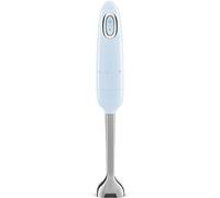 SMEG Handheld Immersion Blender 5 Speeds with Turbo Boost Stainless Steel Blades Nonslip Ergonomic Handle HBF11PBUS Pastel Blule
