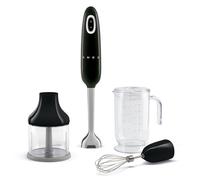 Smeg Hbf03 3-In-1 Hand Blender With Accessories In Black Black One Size