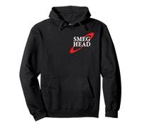 Smeg Head Dwarf Red Pocket Position Pullover Hoodie