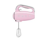 Smeg Hmf01 Retro Style Hand Mixer With Turbo Function, 250W - Pastel Pink Pink