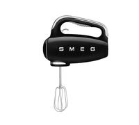 Smeg HMF01BLUK 50's Style Hand Mixer, 9 Speeds, 250W, 22cm Wide - Black