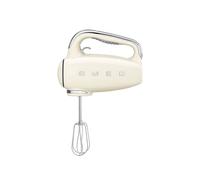 Smeg Hand Mixer 50s Style Cream Electric Hand Mixer with Accessories - HMF01CRUK
