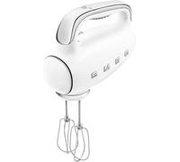 Smeg HMF01WHUK Retro Style Mixer, Turbo Function with LED Display White