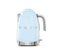 Jug Kettle, LED Display, 7 Temperature Settings, Acoustic Alarm, 3KW, 1.7L, Pastel Blue