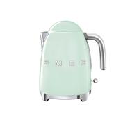 Smeg 50’s Style Retro Range Breakfast Set, 1.7L 3000W Kettle and Multi-Functional Control 4-Slice 2000W Toaster, Pastel Green, KLF03PGUK/ TSF03PGUK