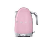 Smeg Kettle & Toaster, 1.7W, 3Kw, 4 Slice, Pink, 7 Temps, Klf04Pkuk & Tsf03Pkuk Pink