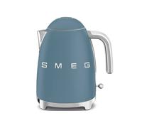 Smeg Kettle & Toaster Set - 1.7L, 300W Kettle, 2 Slice Toaster, Storm Blue Blue A