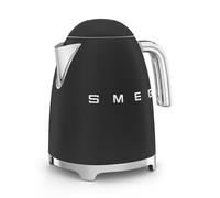 Smeg KLF03BLMUK electric kettle 1.7 L 2400 W Black, Chrome