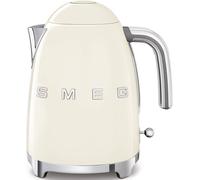Smeg KLF03CRUK 1.7 Litre 50's Style Kettle, Cream