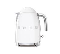 Smeg KLF03SSUK Retro Style Kettle, 1.7L, 3Kw, in Stainless Steel in White | Size: A Smeg White A