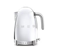 Smeg Klf04 50S Retro Kettle With Temperature Selector 1.7 Litre In Silver Silver One Size