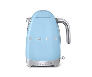 Smeg KLF04PBUK Retro Style 1.7L Jug Kettle in Pastel Blue