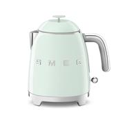 (Pastel Green) Smeg KLF05 Retro 50's Style Small Mini Kettle, 0.8L