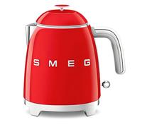 Smeg KLF05 Retro 50's Style Small Mini Kettle, 0.8L - Red
