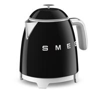 Smeg KLF05BLUK Retro Mini Kettle, Anti-Slip, 0.8 LBlack
