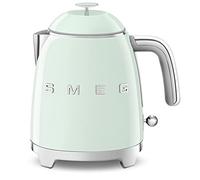 Smeg KLF05PGUK 0.8L Mini Kettle, Retro 50's Style, Anti-Slip Base, Auto Shut Off, 1400W, Pastel Green