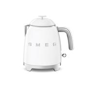 SMEG KLF05WHITE 50’s Style Jug Kettle, Soft Opening, 360 Swivel Base, Anti-Slip Feet, 1400W, 0.8L, White
