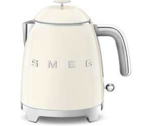 SMEG KLF05WHUK RETRO 50S STYLE MINI 0.8 LITRE KETTLE IN CREAM
