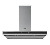 Smeg KLTI9L4X - Stainless Steel and Glass Island Cooker Hood - 563m³/h - A Energy