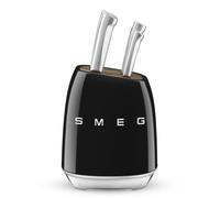 Smeg - Facas Block Anni 50 Black KBSF02BL