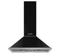 Smeg KPF9BL 90cm Portofino Chimney Hood - Black