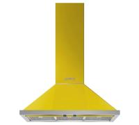 Smeg KPF9YW 90cm Portofino Chimney Hood - Yellow