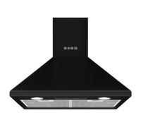 SMEG KSED95NEE Victoria Chimney Cooker Hood - Black, Black