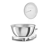 Smeg KSF01 Retro 50's Style Analogue and Digital Kitchen Scale - White