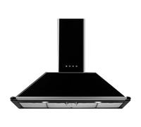 Smeg KT110BLE 110cm Victoria Chimney Hood - Black