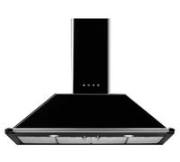 Smeg Victoria KT110BLE 110cm Chimney Cooker Hood - Black, Black