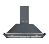 Smeg KT90GRE 90cm Victoria Chimney Hood - Slate Grey