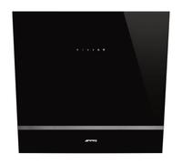 Smeg KV26N 60cm Angled Chimney Hood - Black