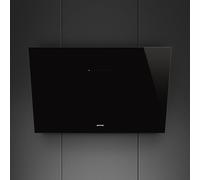 Smeg KV394N 90cm Chimney Cooker Hood, Black A