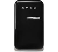 Smeg Left Hand Hinge Mini Bar FAB5LBL5 72cm Fridge - Black - D Rated