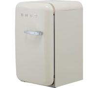 Smeg Left Hand Hinge Mini Bar FAB5LCR5 72cm Fridge - Cream - D Rated