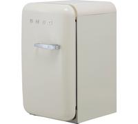 Smeg Left Hand Hinge Mini Bar FAB5LCR5 72cm Fridge - Cream - D Rated, Cream