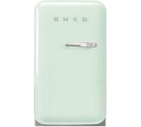 Smeg Left Hand Hinge Mini Bar FAB5LPG5 72cm Fridge - Pastel Green - D Rated, Green