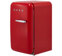 Smeg Left Hand Hinge Mini Bar FAB5LRD5 72cm Fridge - Red - D Rated, Red