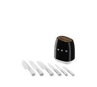 Smeg logo block knife set - Black One Size
