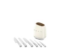 Smeg logo block knife set - Neutrals One Size